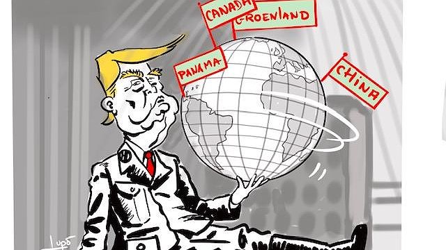 Illustration - guerre et paix, sources de profits