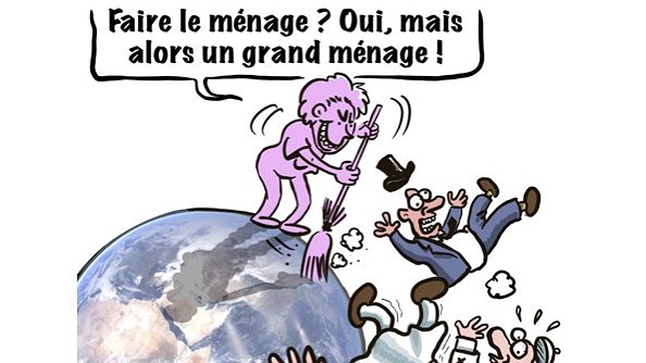 Illustration - Primatosceptique sur la domination masculine