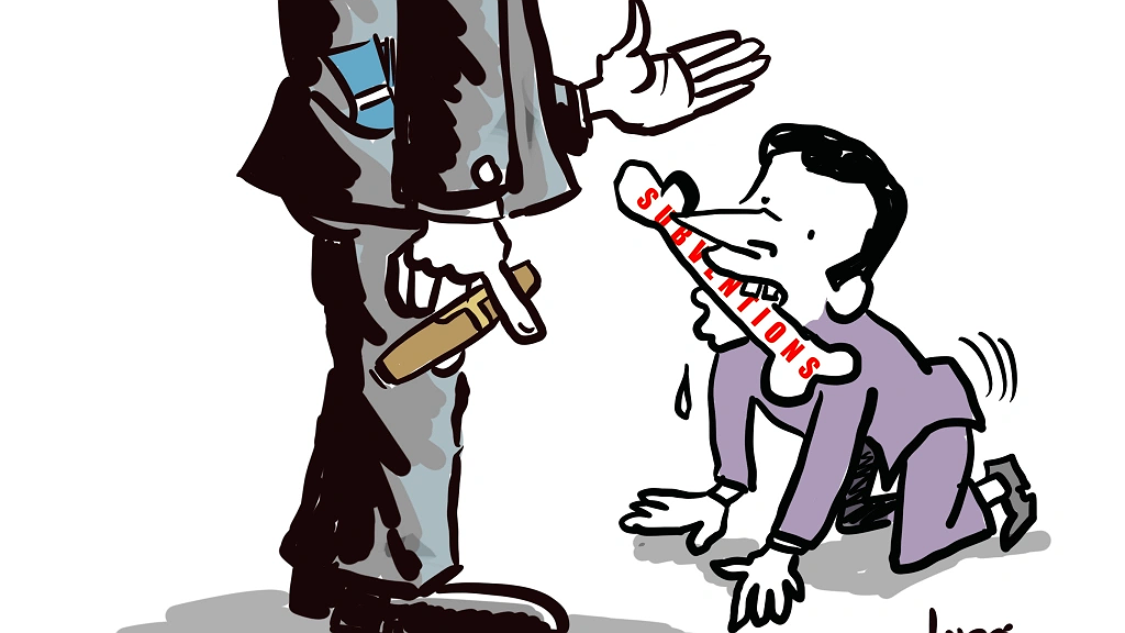 Illustration - Derrière les politiciens, les capitalistes