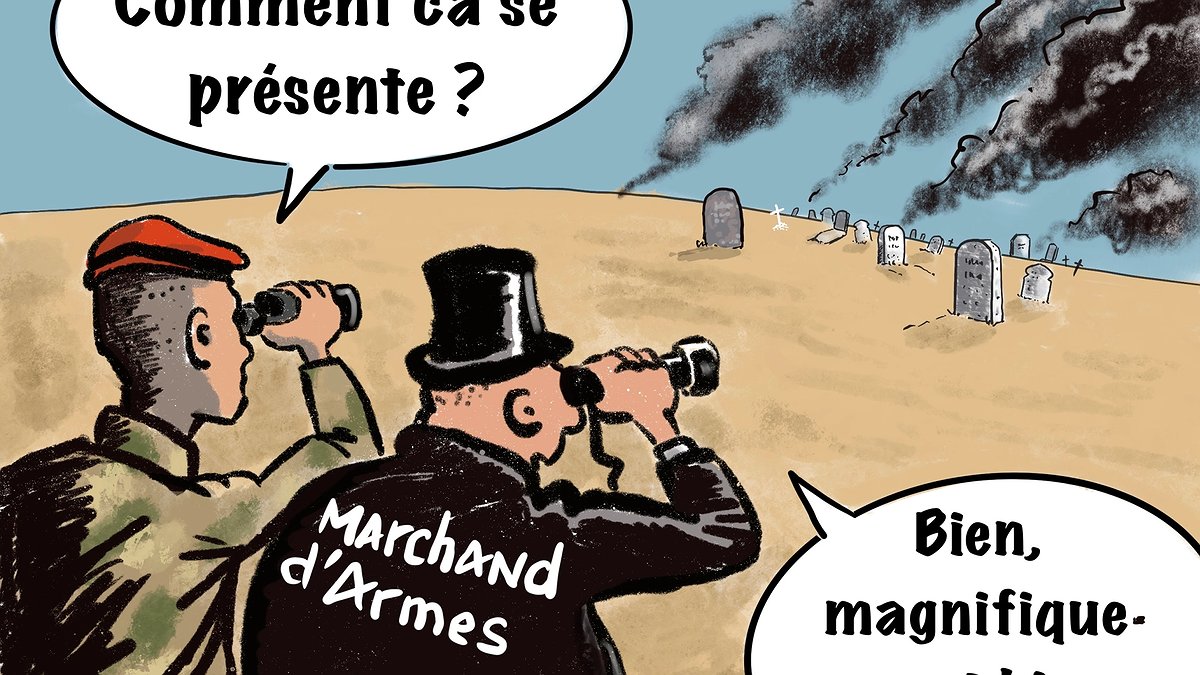 Illustration - marchands de morts