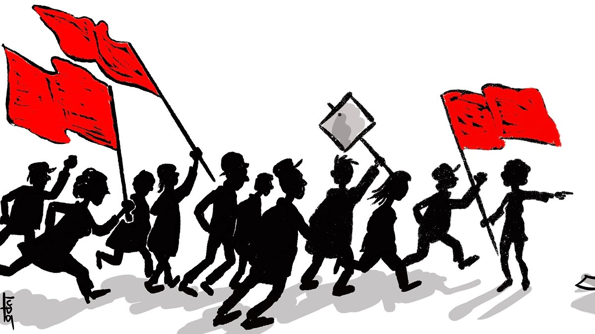 Illustration - non à l’expulsion des familles du quartier de Mexico