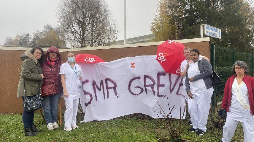 Illustration Ras le bol au Service Médical de réadaptation de Bois Guillaume