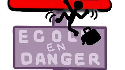 Illustration Les élèves privés de cantine et de récré !