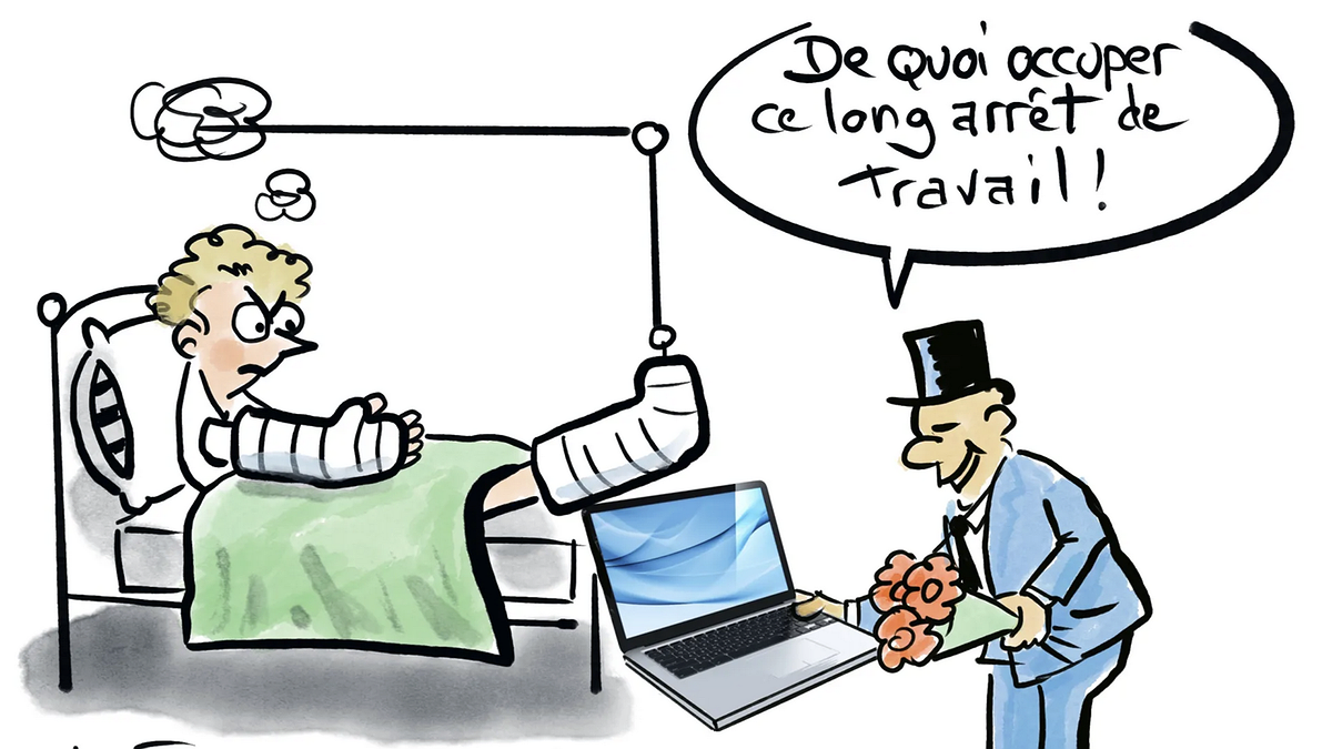 Illustration - non au travail forcé !