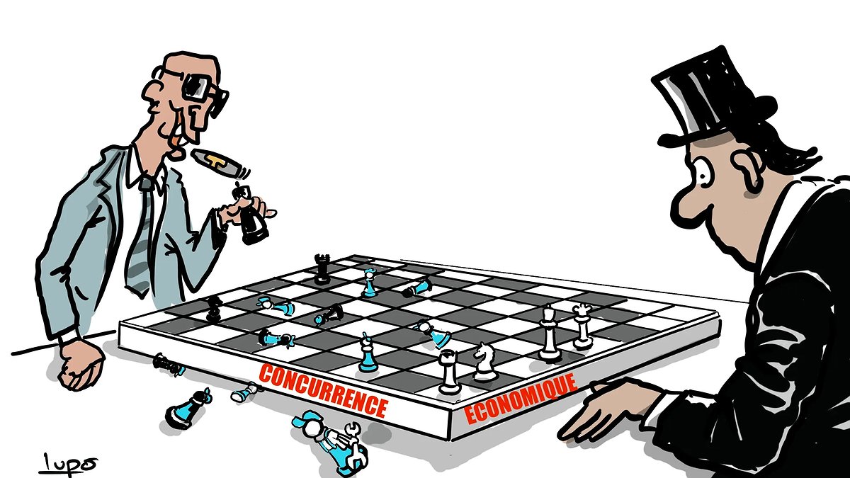 Illustration - guerre des capitalistes contre les travailleurs