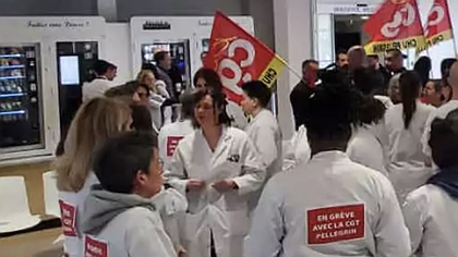 Illustration Les soignants ne veulent pas payer la dette