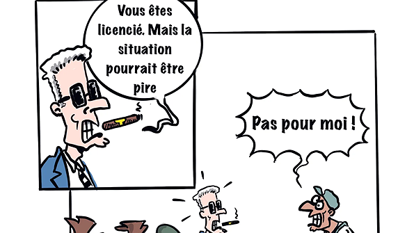 Illustration - Des licenciements et des coups pour les travailleurs, des aides pour les patrons