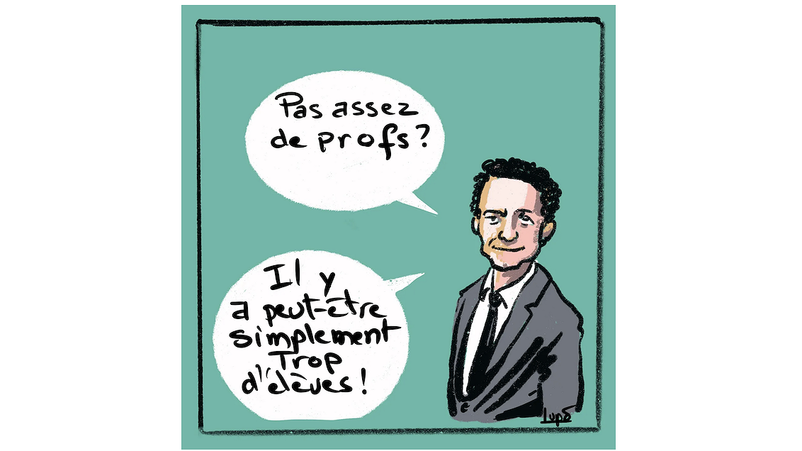 Illustration ça prend l’eau !