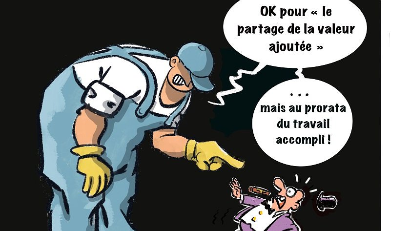 Illustration - les travailleurs se font craindre