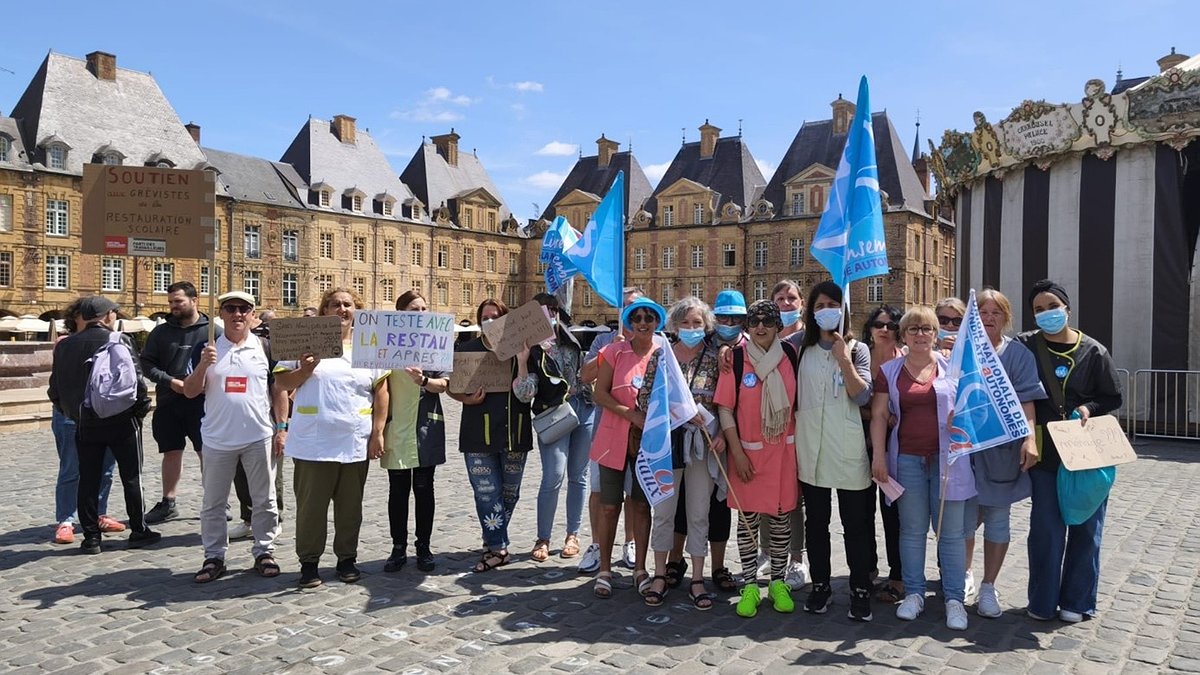 Illustration - Les agents de cantine refusent de payer le prix du sous-effectif !