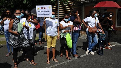 Illustration Grève des AESH dans l'éducation nationale, non à la précarité !
