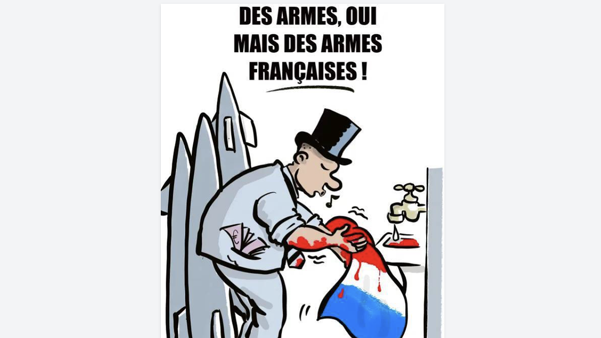 Illustration - la guerre pour les profits de guerre