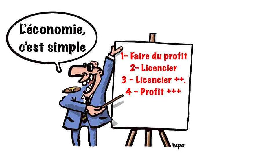 Illustration Lactalis produit du chômage