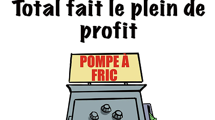 Illustration Total...ment profiteur de guerre