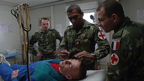 Illustration - La guerre à l’hôpital