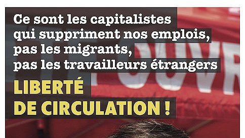 Illustration A bas les frontières qui brisent les familles