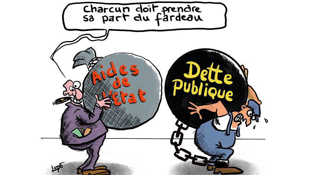 Illustration - Ce n'est pas la dette des travailleurs !