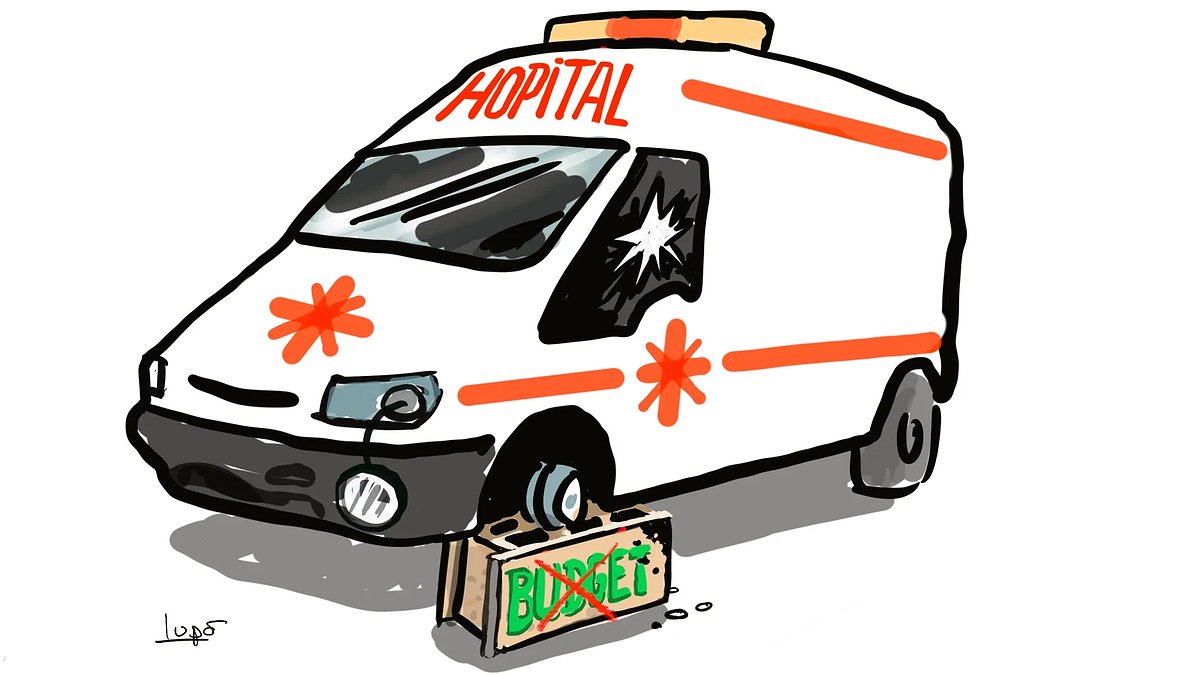 Illustration Hôpitaux : le scandale des « patients brancards »