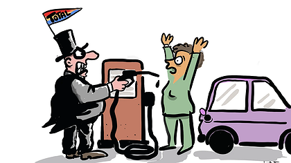 Illustration réquisition des profits de guerre