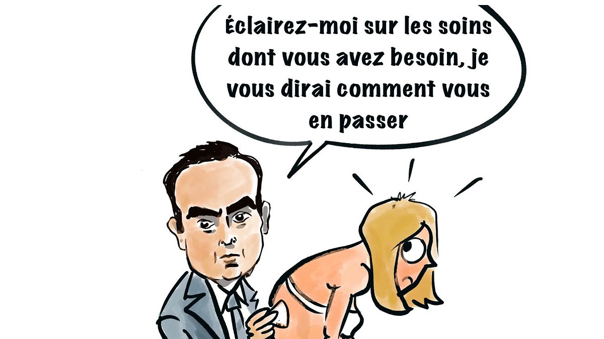Illustration Soignants et Étudiants dans la rue