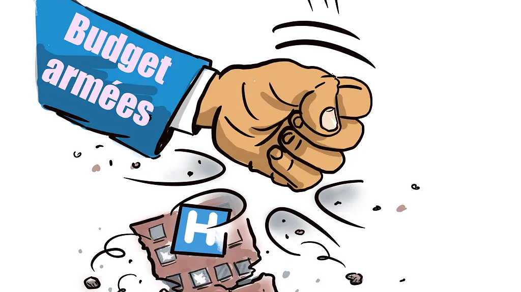 Illustration Folie d'une société