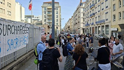 Illustration Grève à la Cité scolaire Sembat Seguin