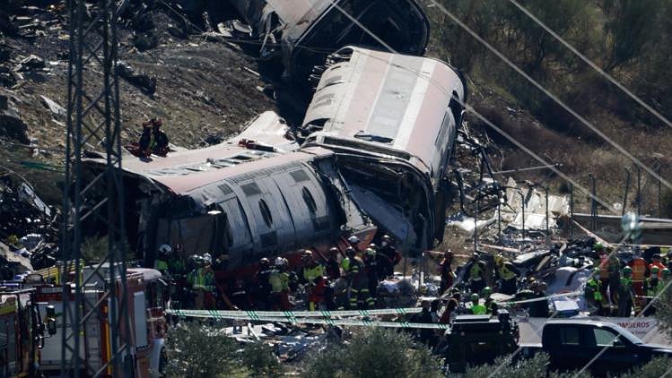 Illustration un accident ferroviaire qui devait arriver