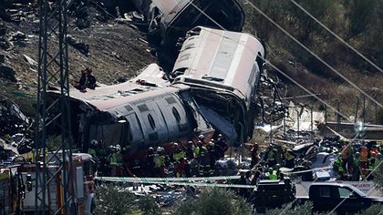 Illustration un accident ferroviaire qui devait arriver