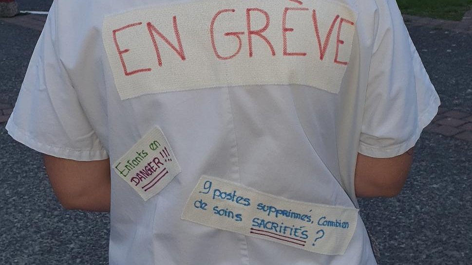 Illustration - Service pédiatrie en lutte : alertez les bébés !