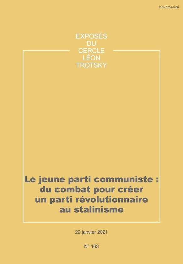 Illustration - Le jeune parti communiste : du combat pour créer un parti révolutionnaire au stalinisme