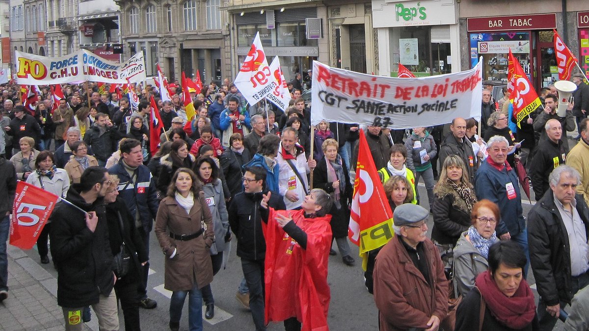 Illustration - Travailleurs du public, Travailleurs du privé, tous ensemble dans la rue