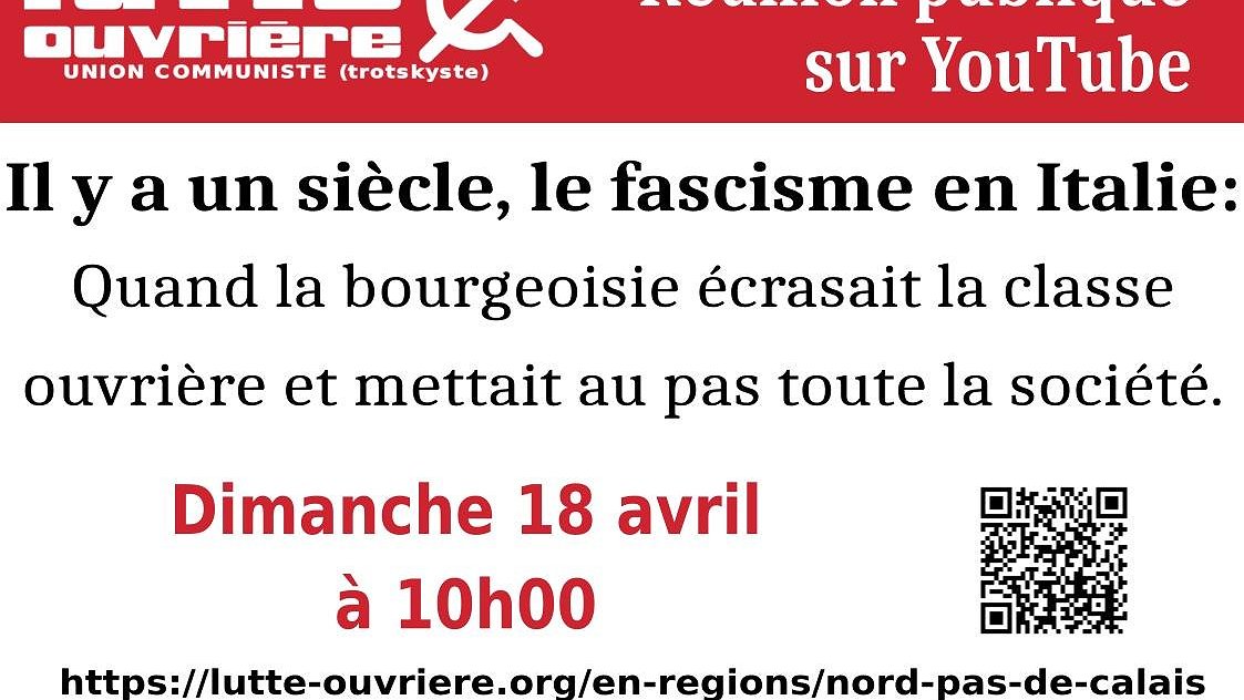 Illustration - Runion publique sur Youtube dim 18 avril