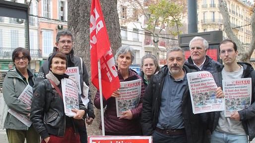 Illustration Des listes "Lutte ouvrière- Le camp des travailleurs" aux prochaines élections municipales à Marseille