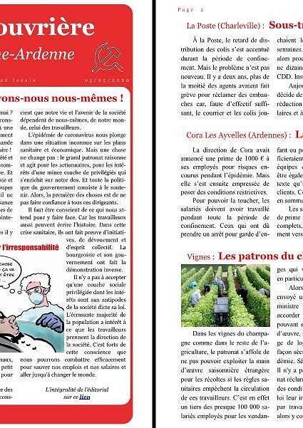 Illustration - Lettre d'information Lutte ouvrière Champagne-Ardenne