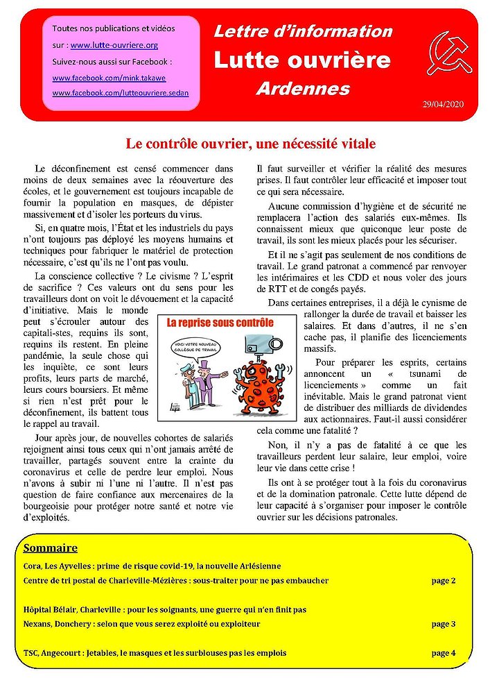 Illustration - Lettre d'information Ardennes 29 avril 2020