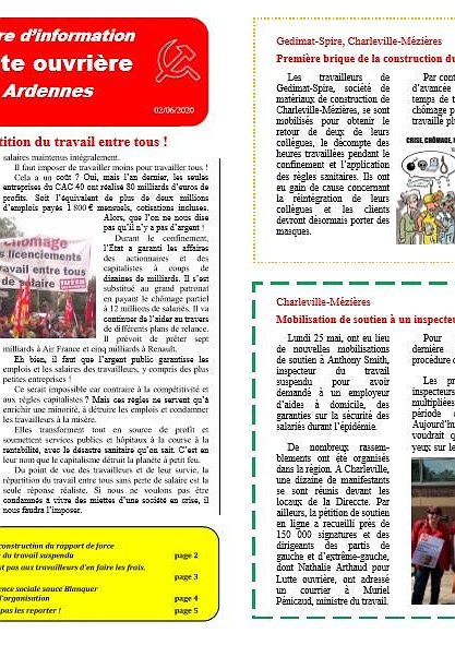 Illustration - Lettre d'information Ardennes 2 juin 2020