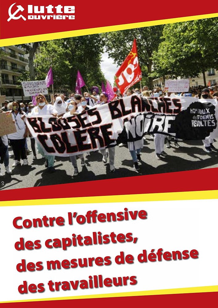 Illustration - Brochure de Lutte ouvrière