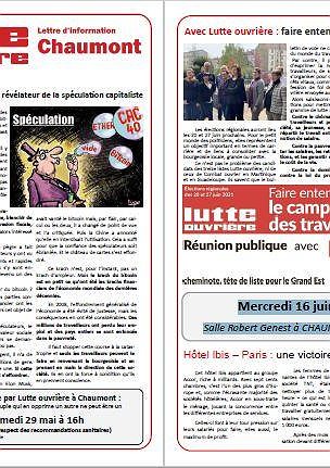 Illustration - Lettre d'information Lutte ouvrière Chaumont (29 mai 2021)