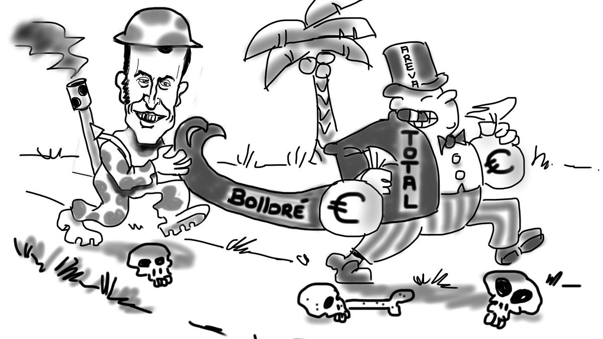 Illustration - En Afrique comme en France, un même combat contre le système capitaliste !