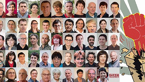 Illustration - Contre le camp du grand capital, pour celui des travailleurs : votez pour la liste conduite par Nathalie Arthaud et Jean-Pierre Mercier