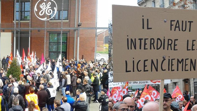 Illustration - Contre le plan de General Electric, contre le chômage, il faut interdire les licenciements !