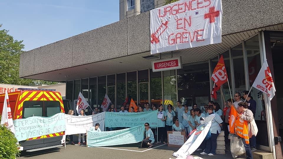 Illustration - La grève dans les urgences hospitalières nous concerne tous
