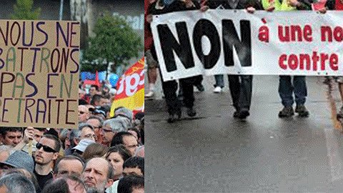 Illustration - Retraites : à la poubelle, la réforme du gouvernement !