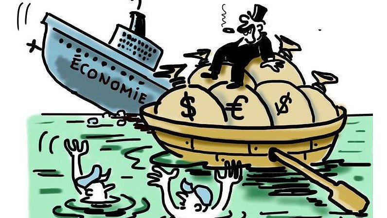 Illustration - Entre conflit commercial et menaces de guerre, un système en crise