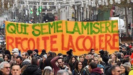 Illustration - Contre la politique de Macron et du grand patronat, le combat continue !