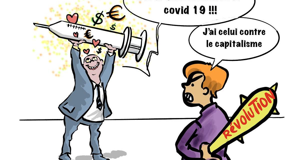 Illustration - Guerre des vaccins, crise sanitaire, crise économique : la folie du capitalisme