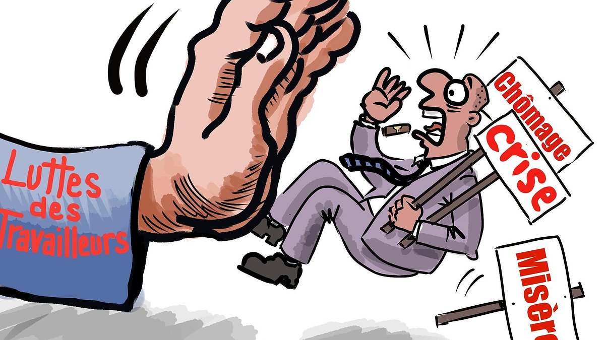 Illustration - Le bout du tunnel pour les travailleurs ? Le retour des luttes collectives !