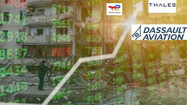 Illustration - La guerre en Ukraine, une catastrophe pour les peuples, des affaires exceptionnelles pour les marchands de canons