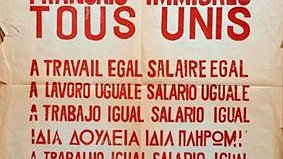 Illustration - Manifestation de soutien aux réfugiés et migrants