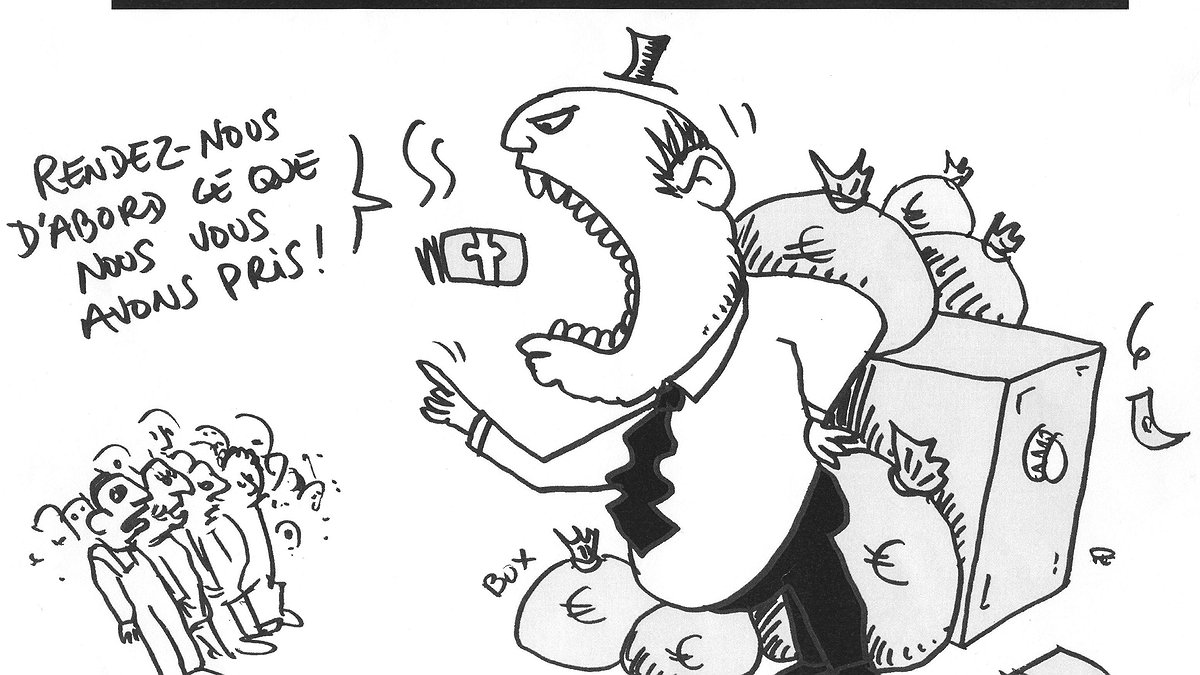 Illustration - les reculs de Tsipras et l’intérêt des travailleurs